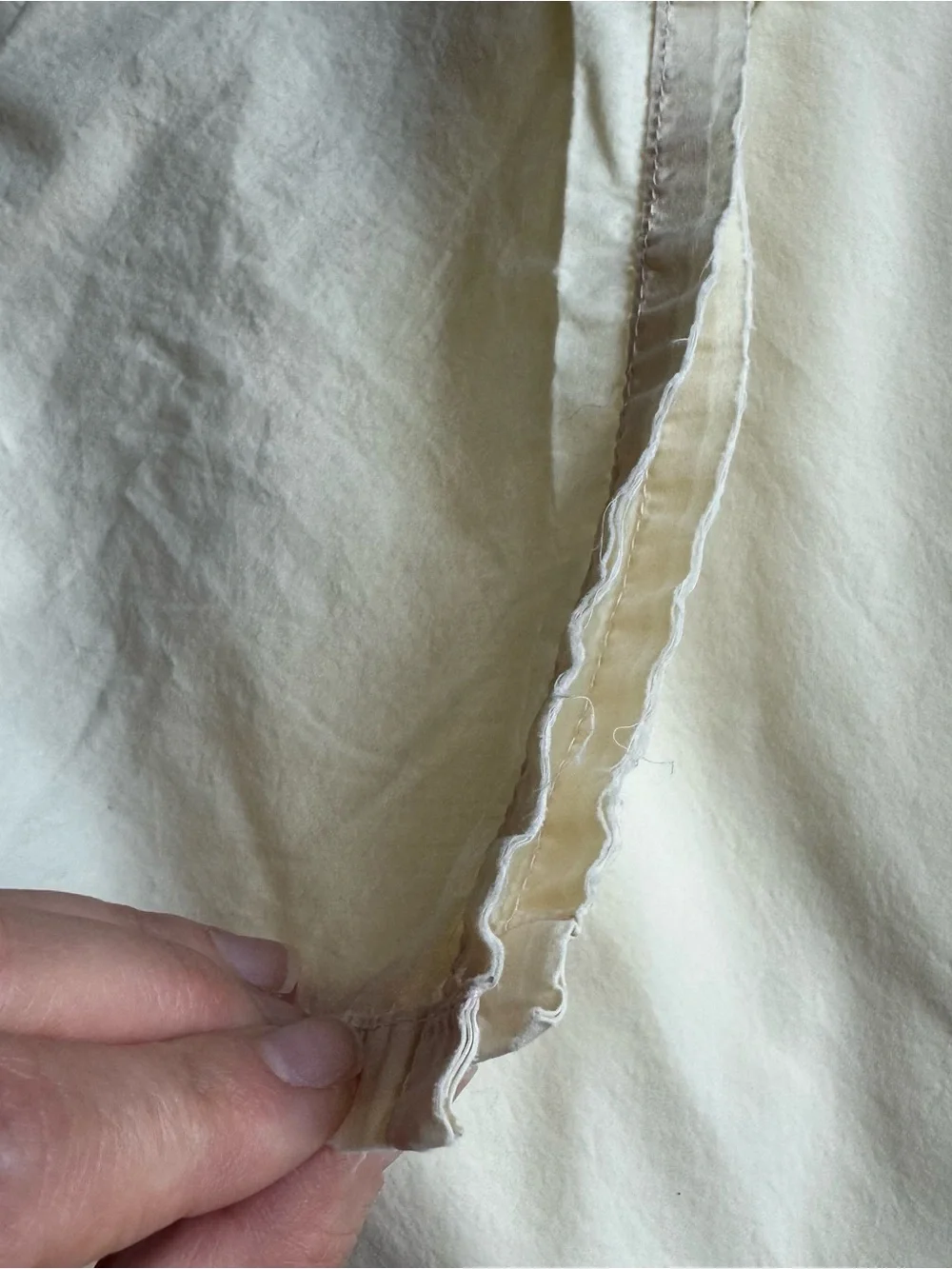 Casper 100% Organic Cotton Percale Flat Sheet King / Cal King in Butter Yellow